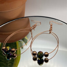 Load image into Gallery viewer, Crown Glass Earrings
